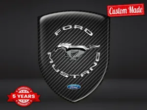 Ford Mustang Pegatina Silicona S Auto Alta Calidad Profesional